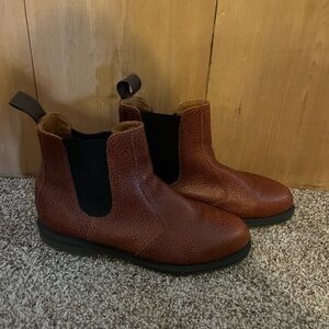 Men's Dr. Martens Brown Leather Chelsea Boots